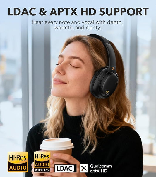 1Mii E700 Wireless Bluetooth Over Ear Headphones - Image 2