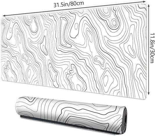 Gaming Mouse Mat Forest Background Pattern XXL XL Large Mouse Mat Long Extended - Image 2
