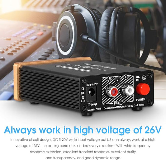 Douk Audio U3 Headphone Amps, Mini Hi-Fi Amplifier - Image 2