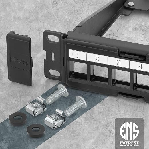 Everest 24 Port Keystone Patch Panel - Image 8