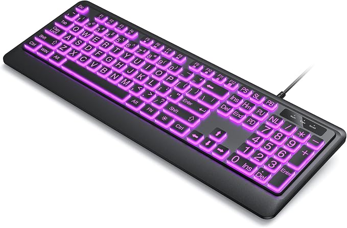 Large Print Keyboard - Image 7