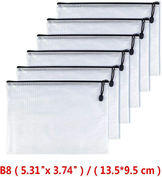 Oaimyy-B8, Plastic Small Zipper Pouch Document Folders Bag & Zip File Folders - Image 2