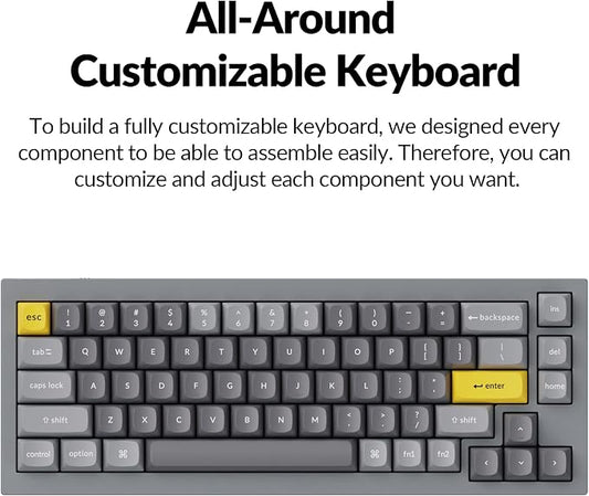 Keychron Q2 Wired Custom Mechanical Keyboard, QMK/VIA Programmable Macro - Image 2