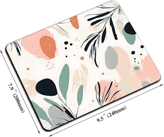 Mouse Pad, Cute Aesthetics Art Boho Mouse Pads - Image 2