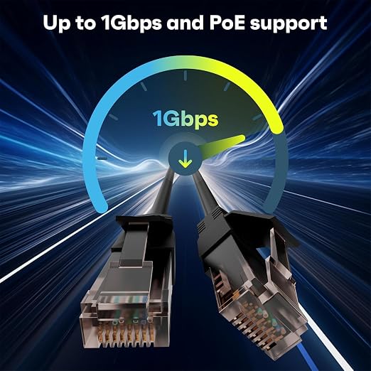 Cat6 Ethernet Cable 4 FT, Snagless Short Cat 6 Patch Cord, RJ45 Pure Copper - Image 2