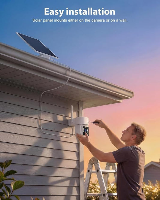 5G & 2.4G Wi-Fi Outdoor Camera Wireless, Solar Security Cameras Wireless Outdoor - Image 2