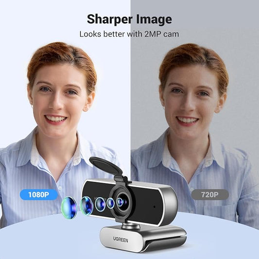 UGREEN Full HD 1080P Webcam - Image 2