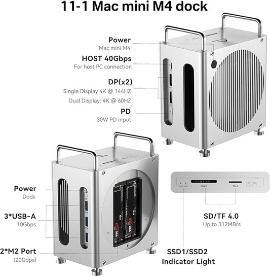 ACASIS 40Gbps Mac mini M4 Dock - Image 2
