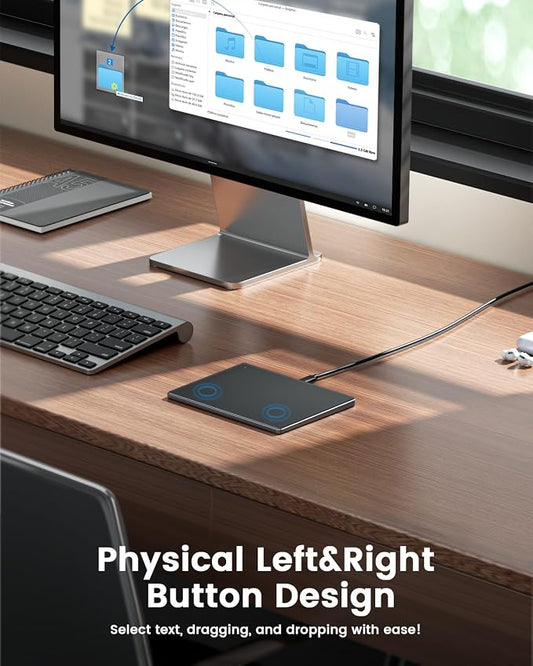 seenda Trackpad, Upgrade Smooth Glass Surface - Image 2