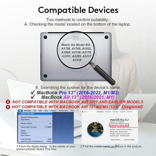Magnetic Privacy Screen for MacBook Pro 13 inch and MacBook Air 13 inch - Image 2