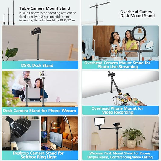 Camera Desk Mount Webcam Stand - Image 2