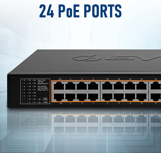 BV-Tech 24 Port PoE+ Switch - Image 2