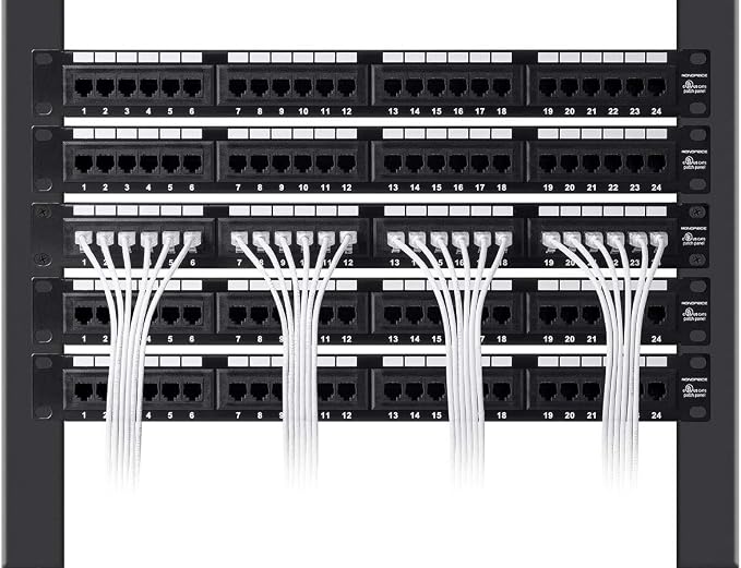 Monoprice Cat6 6in Blue Component Level Patch Cable UTP 28AWG 550MHz Pure Bare - Image 6