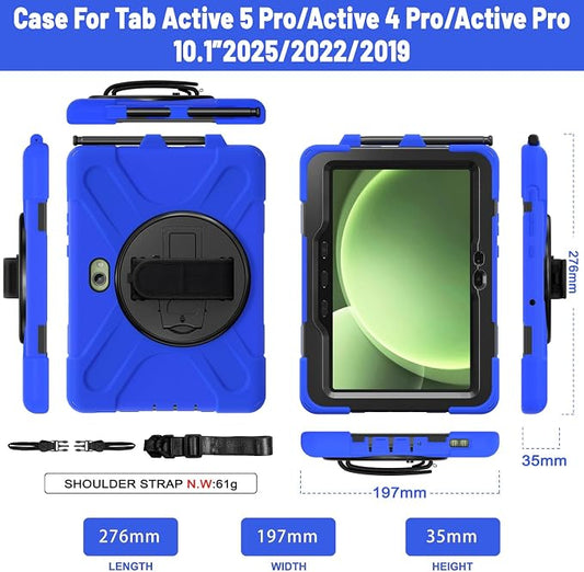 Rantice Case for Samsung Galaxy Tab Active5 PRO / Active4PRO / Active PRO 10.1 - Image 2