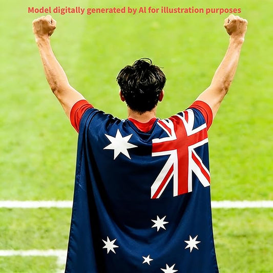Flag Cape, Wearable Flag Costume, Be Suitable - Image 2