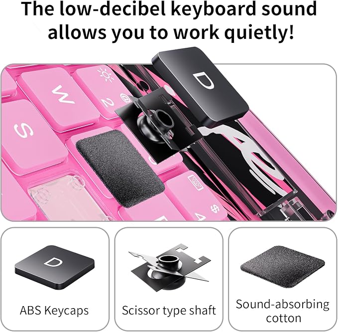 iPad Keyboard Case for 2024 M4 iPad Pro 11 inch, Magic Wireless Keyboard - Image 9