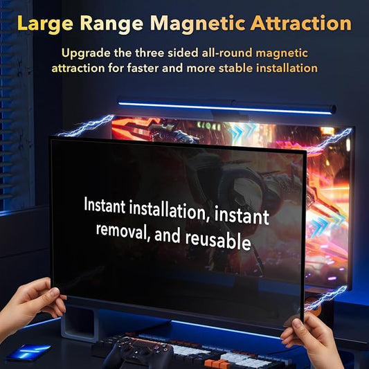 Magnetic Invisible Hidden Design Computer Privacy Screen Filter 24 Inch - Image 2