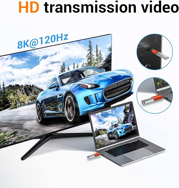 USB to USB C Adapter, USB C Male to USB 3.0 Female - Image 6