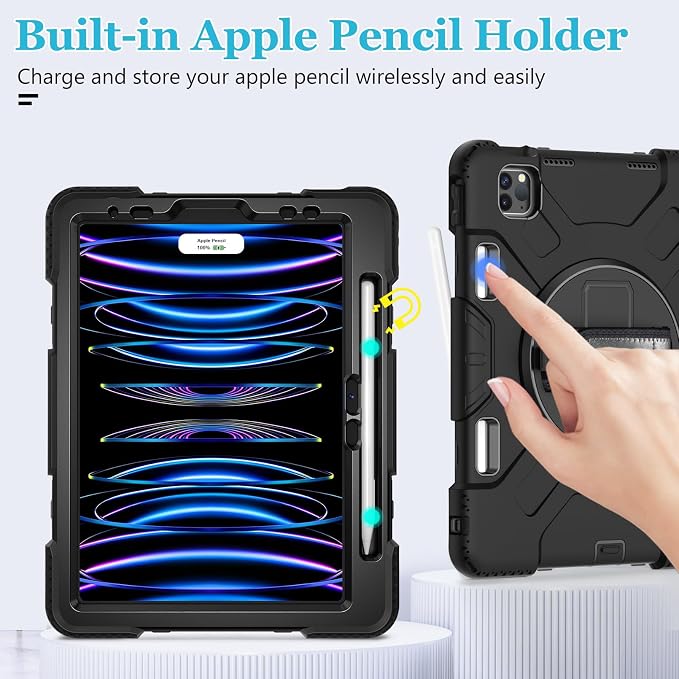 Case for iPad Pro 11 Inch: Silicone Cover for iPad 11 Generation - Image 8