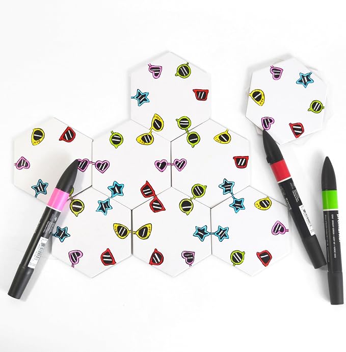 Apostrophe Games Hexagon Board Game Tiles – 20Pcs Large Game Board Pieces – - Image 9
