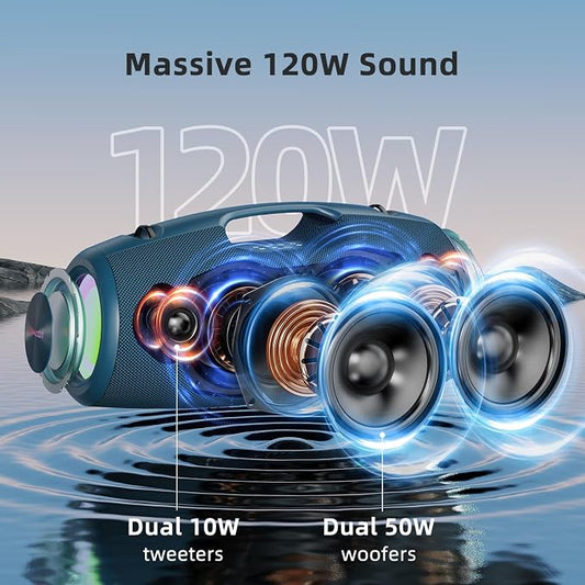 ZEALOT Bluetooth Speaker, 120W Wireless Speakers - Image 2