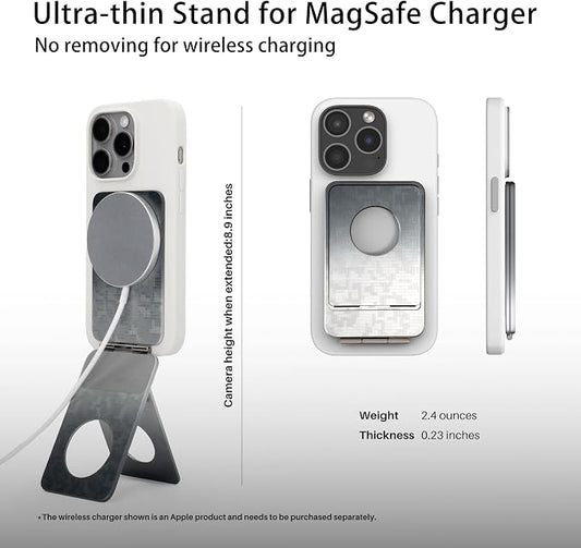 Phone Tripod Stand, Aluminum Alloy Mini Tripod Compatible - Image 2