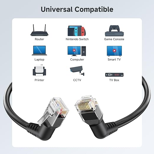 Cable Matters 10Gbps Rotatable Cat 6 Ethernet Cable - 15ft - Image 7