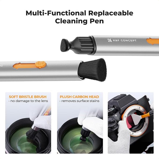 K&F CONCEPT 23 in 1 Camera Lens Cleaning Kit - Image 2