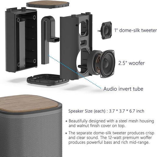 KEiiD Bluetooth Computer Speakers - Image 2