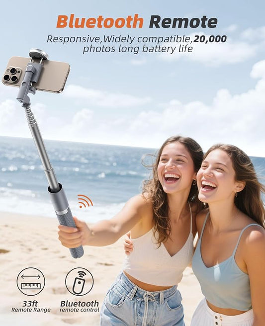 62" Phone Tripod & Selfie Stick, Tripod - Image 2
