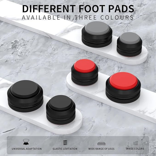 Preffair Audio Speaker Aluminum/Silicone Isolation Feet Turntable Damper - Image 2