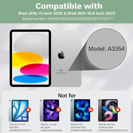 MoKo Touch Keyboard Case for iPad 11th Generation 11 inch 2025, iPad 10th - Image 2
