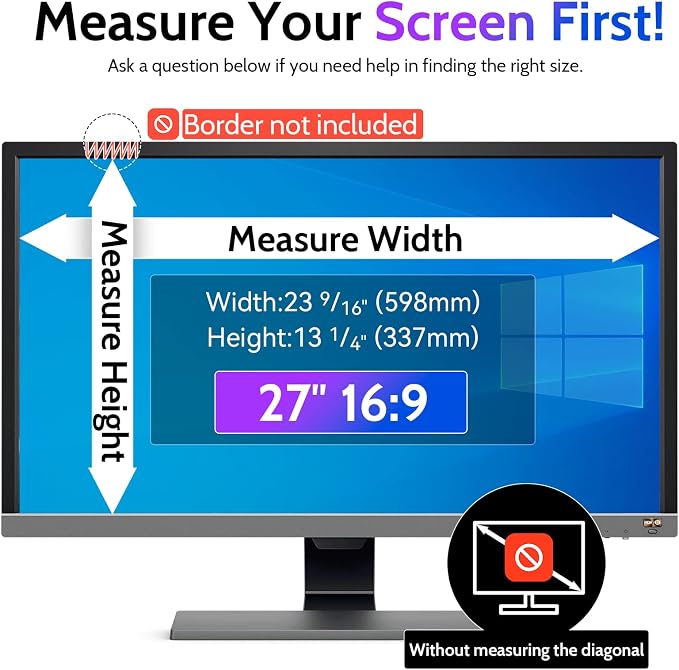 Computer Privacy Screen 27 Inch - Image 6