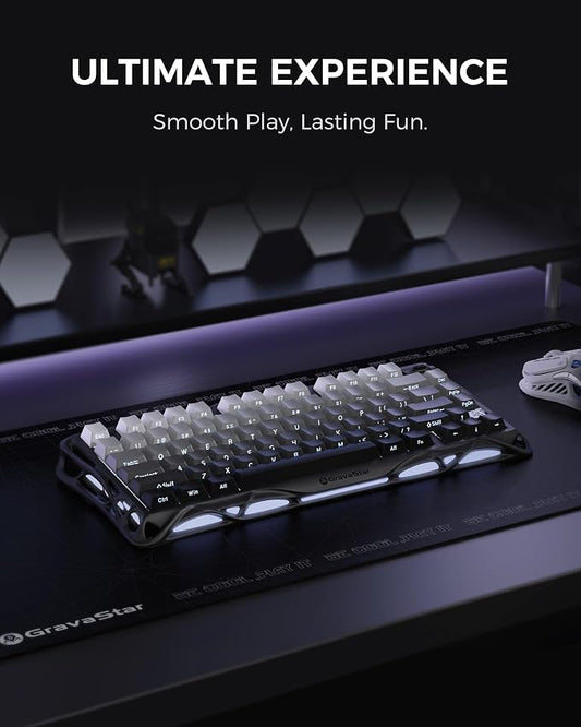 GravaStar Mercury K1 75% Wireless Mechanical Gaming Keyboard, Aluminum Alloy - Image 2
