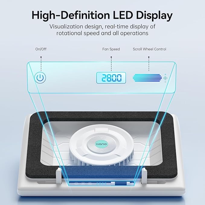 llano V13 Laptop Cooling Pad - Image 6