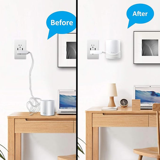 Wall Mount Bracket for Deco X55, X55 Pro, X60 Mesh WiFi System(2 Pack - Image 2