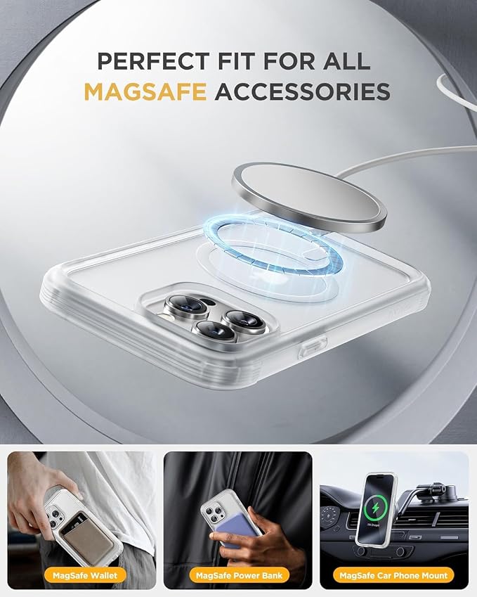 Miracase Magnetic for iPhone 12 Pro Max Case Full-Body Phone case - Image 5