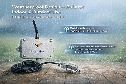 WiFi Water Level Monitor Alarm, High OR Low Water Level Alerts, Text & Email - Image 2