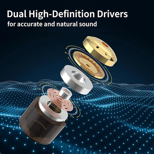 BASN in Ear Monitor Headphones for Musicians Audiophiles Drummers, Bsinger Pro - Image 2