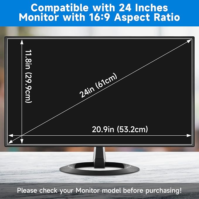 24 Inch Anti Blue Light Screen Protector - Image 6