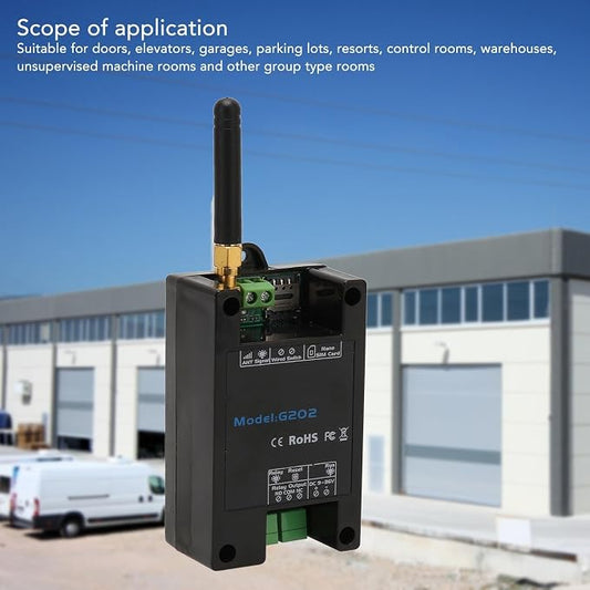 GSM Gate Opener, G202 Door Opener Remote Switch, GSM Remote Control Relay Switch - Image 2