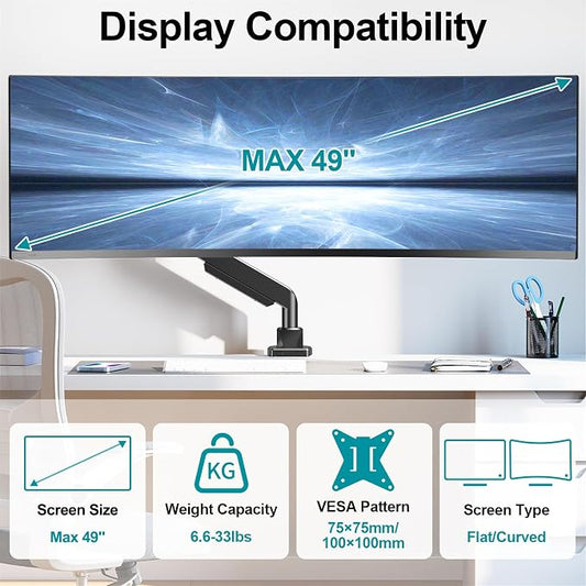 MOUNT PRO Heavy Duty Monitor Mount - Image 2