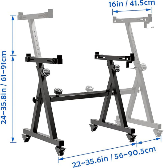 Universal Keyboard Stand, Z-style Heavy-Duty Piano Stand, Adjustable and - Image 2
