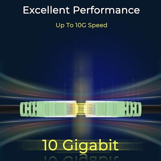 Rapink Cat6 Outdoor Ethernet Cable 200 ft, Ethernet Cable UV Resistant - Image 2