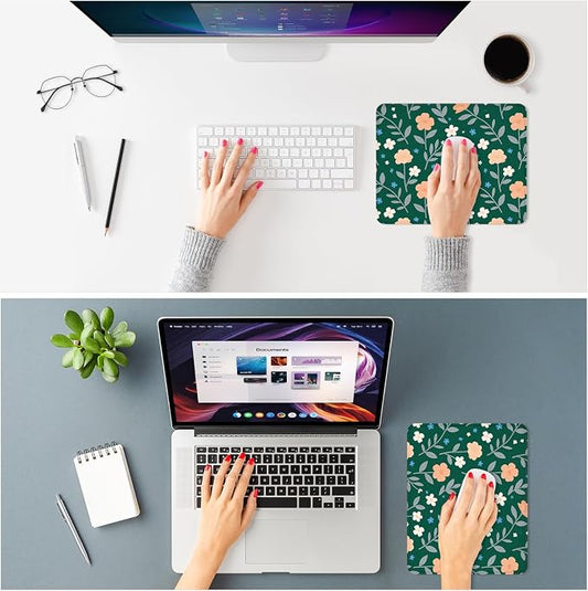 ITNRSIIET Mouse Pad Non-Slip Rubber Base Smooth Surface Stitched Edges - Image 2