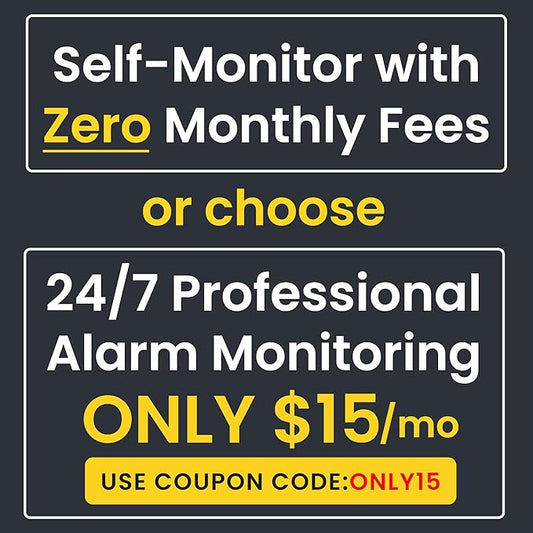 OSI Alarm System Gen 2, Motion & Entry Sensors, Wireless Siren, App & Alexa - Image 2
