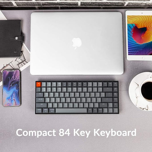 Keychron K2 75% Layout Bluetooth Wireless Mechanical Keyboard K Pro Brown - Image 2