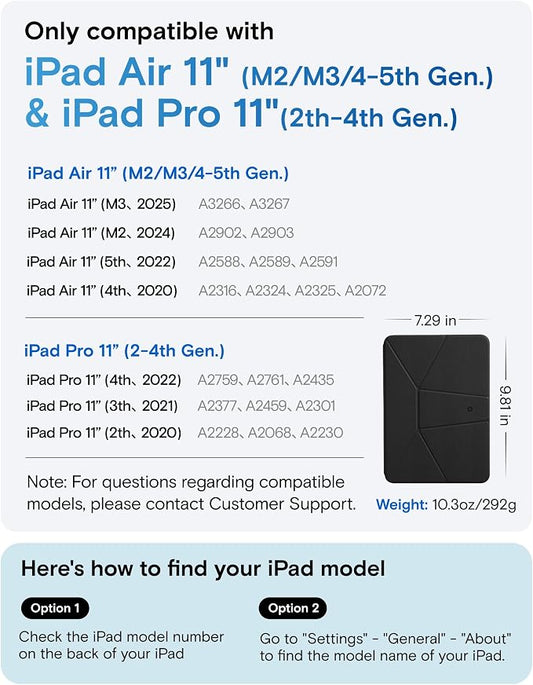MOFT Dynamic Folio Case for for iPad Air 11-inch M3 M2 2025 2024/10.9 Air 5th - Image 2