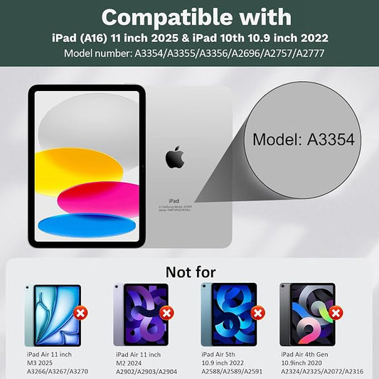 MoKo Touch Keyboard Case for iPad 11th Generation 11 inch 2025, iPad 10th - Image 2