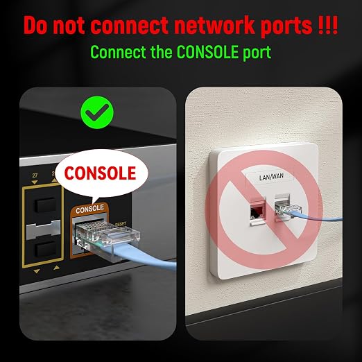 USB-C Cisco Console Cable, OIKWAN 6ft USB Type C to RJ45 Serial Adapter - Image 2